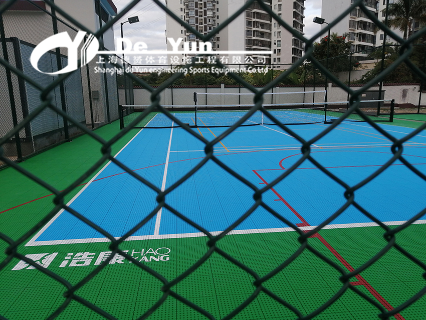 海南“晉潤園”項目戶外綜合運動場地